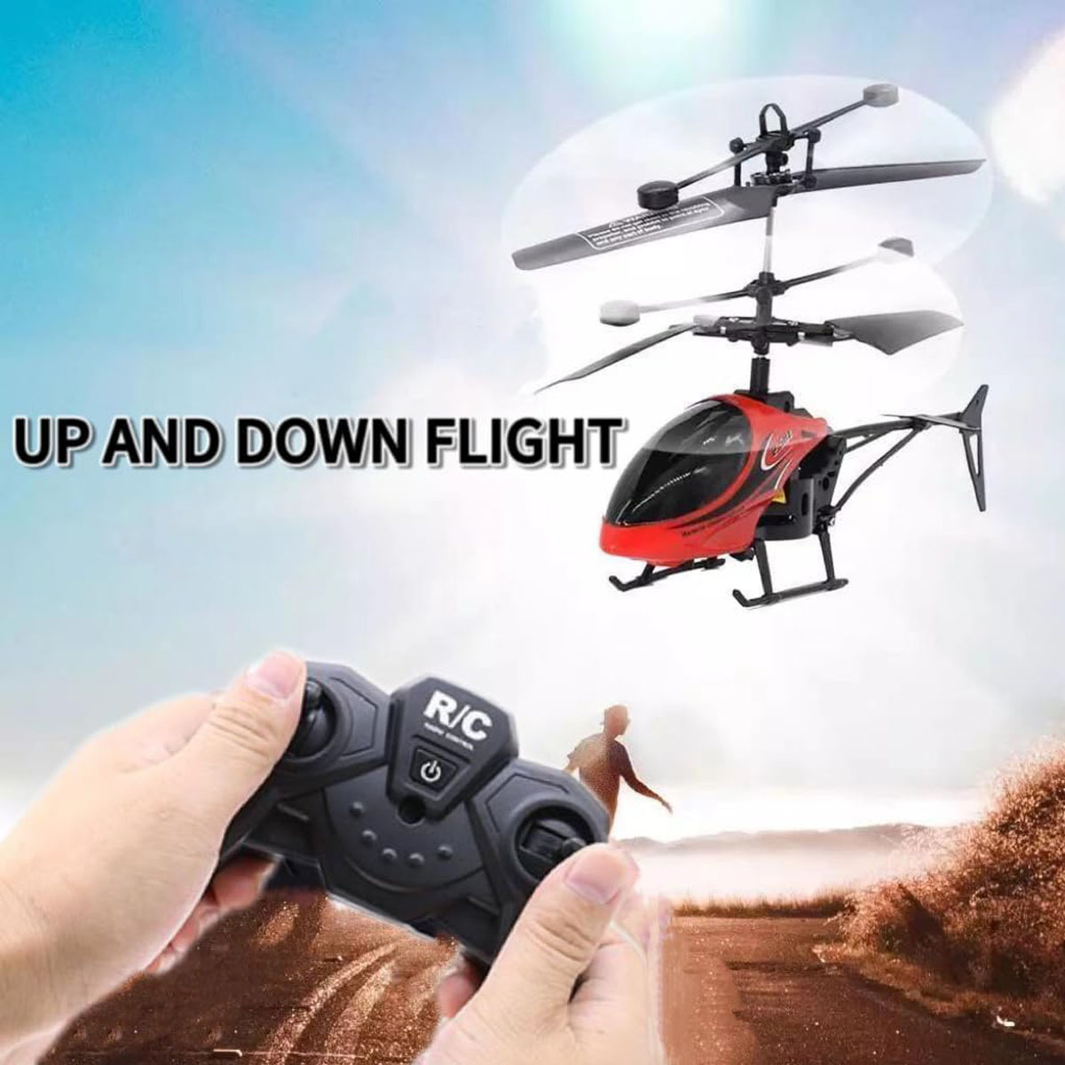 Rc Helicopter Large - Remote Control Helicopter 2-Channel Remote Control