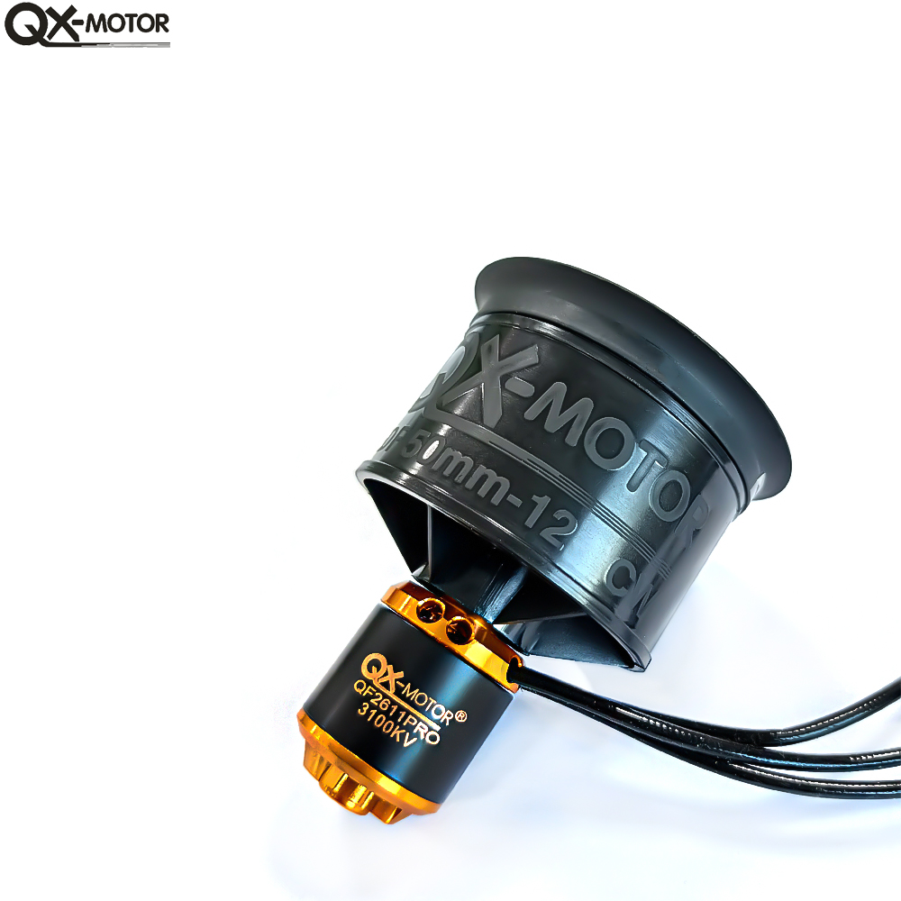 50mm 12 Blade EDF Fan QX-MOTOR - đánh giá và giá Rc Helicopter Blade