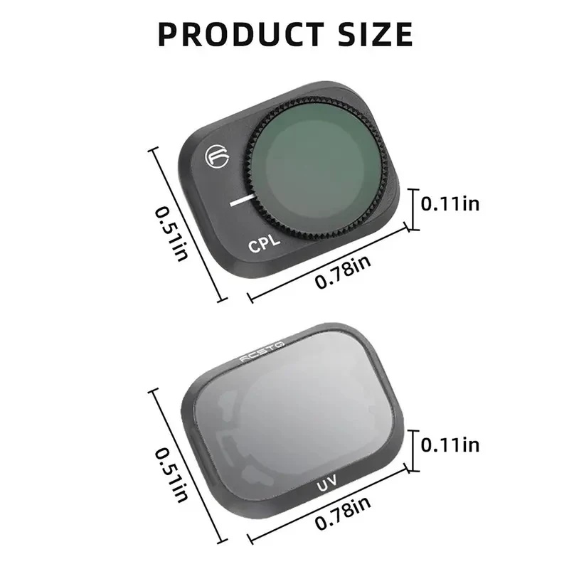 DIY Drone Filter For DJI Mini  - đánh giá và giá Dji Drone Mini 3