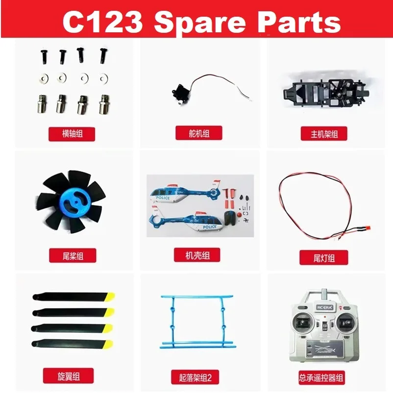 Spare Parts List For RC ERA C1 - đánh giá và giá Rc Helicopter Blade