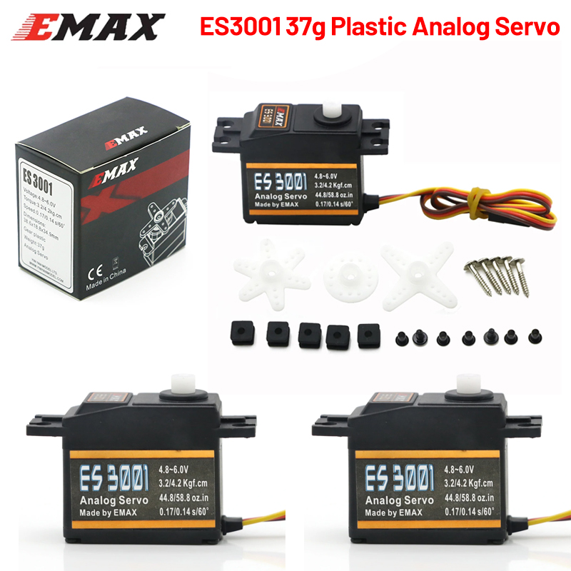 1/4PCS EMAX ES3001 4.8-6.0V 37 - đánh giá và giá Rc Helicopter Parts