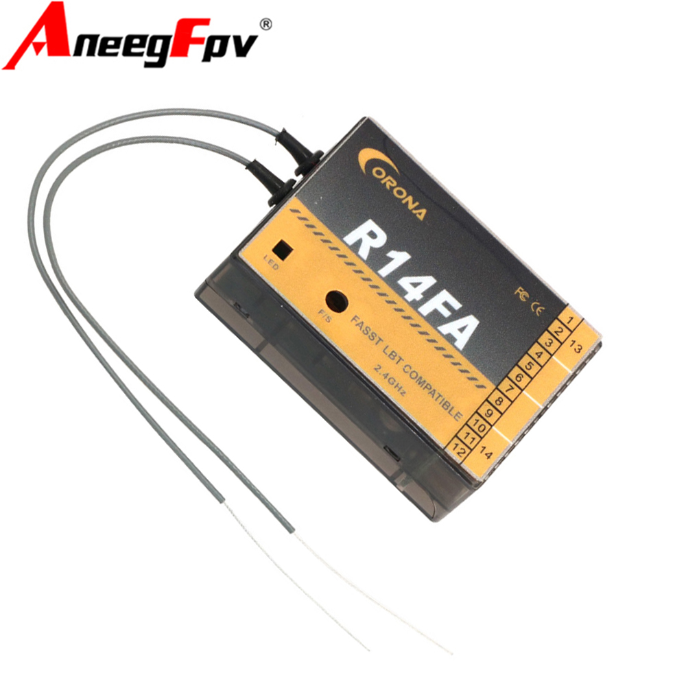 Corona R14FA 14CH RC Model Rec - đánh giá và giá Rc Helicopter Servo