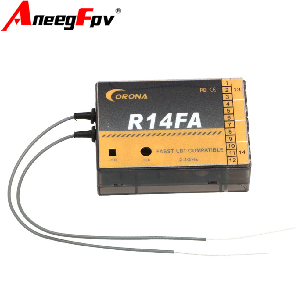 Corona R14FA 14CH RC Model Rec - đánh giá và giá Rc Helicopter Servo