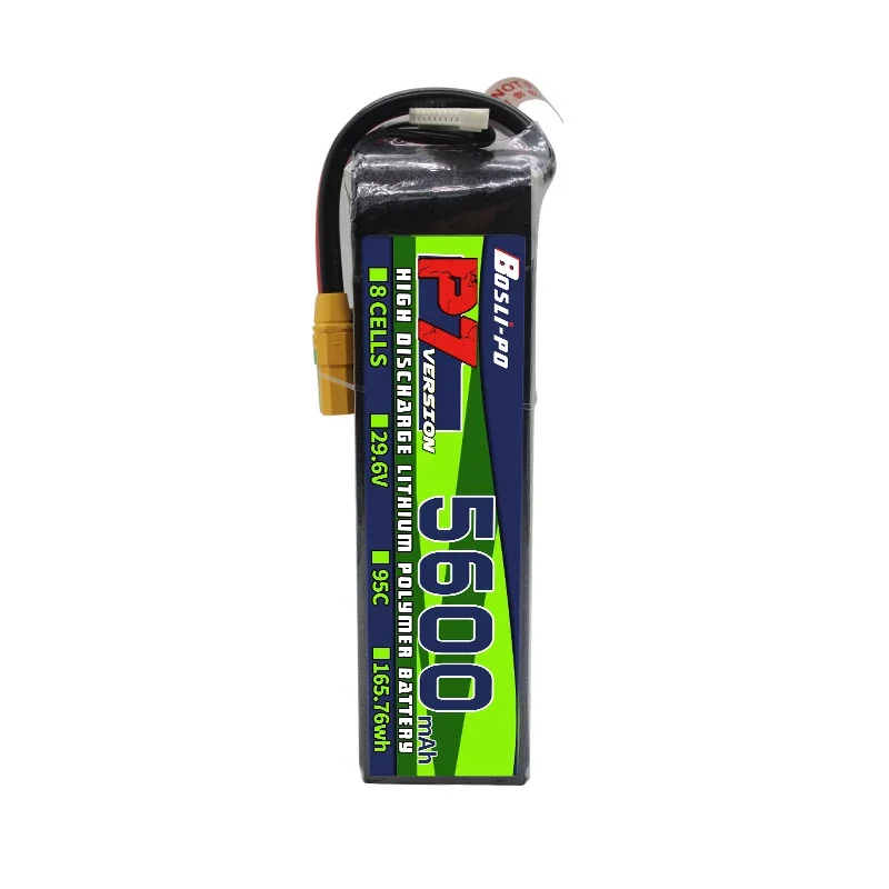 Bosli-po 8S 29.6V 5600m-Ah 95C - đánh giá và giá Rc Helicopter Bag