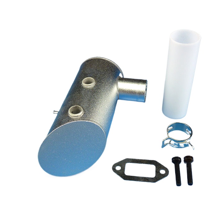 Original DLE61 Exhaust Muffler - đánh giá và giá Rc Helicopter Gas